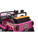 Elektrické autíčko Jeep Monster - ružové